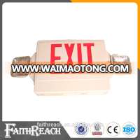 RED ETL listed rechargeable emergency exit signs led