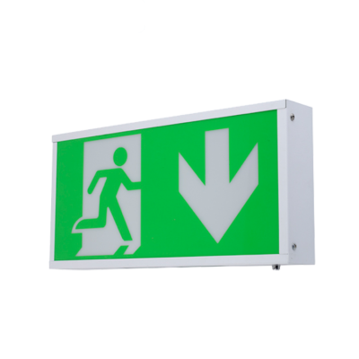 Emergency lighting products LED rechargeable exit sign illuminated exit signs